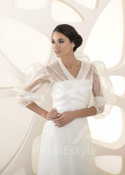 Jednoduché svadobné bolerko RB-64