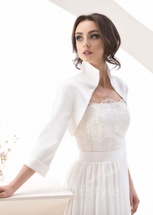 Jednoduché svadobné bolerko RB-75