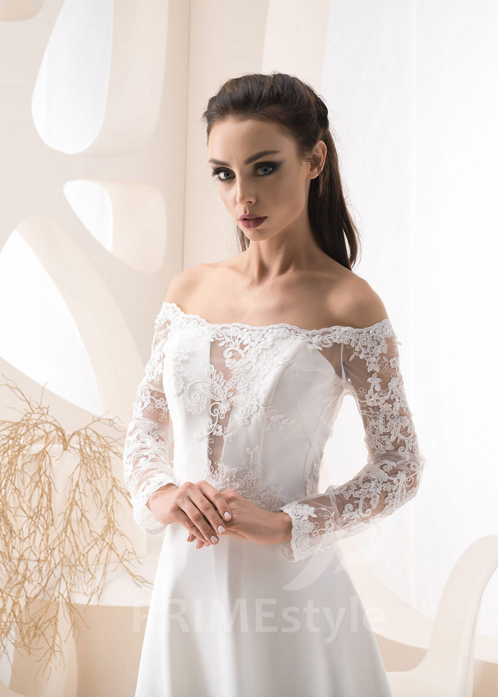 Luxusné svadobné bolerko RB-109G