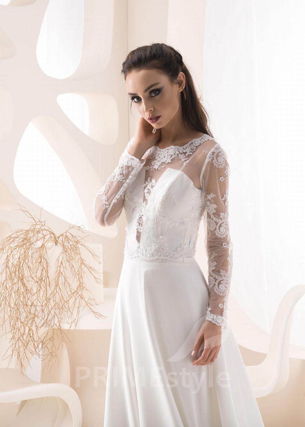 Luxusné svadobné bolerko RB-123A