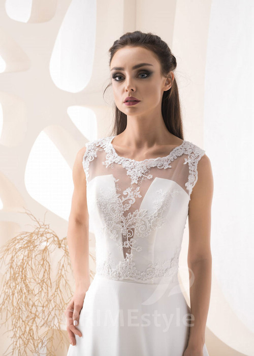 Čipkované svadobné bolerko RB-127