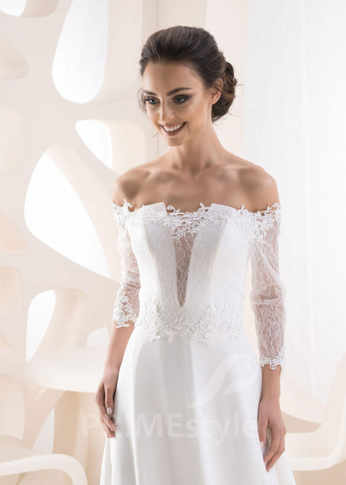 Luxusné svadobné bolerko RB-319