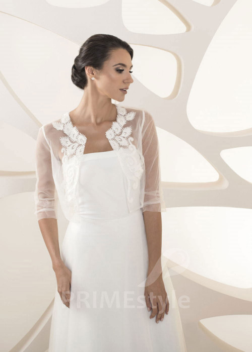 Luxusné svadobné bolerko RB-325