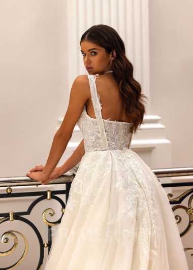 Luxusné čipkované svadobné šaty Sydney  - primestyle.sk