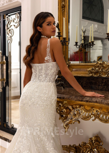 Luxusné kvetované svadobné šaty Tiffany - primestyle.sk