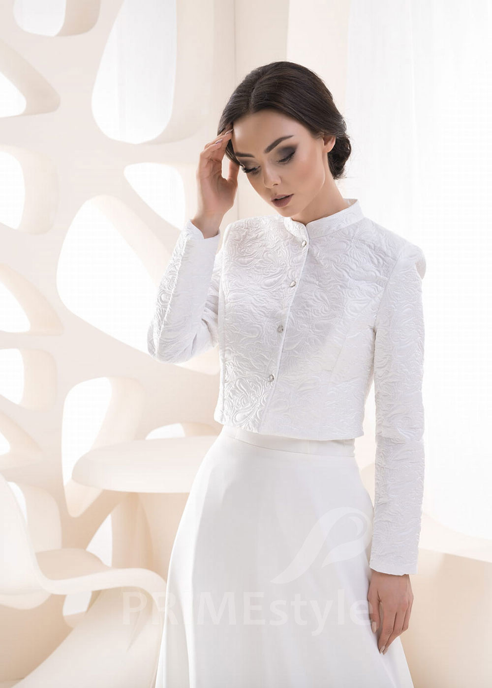 Svadobný kabátik RB-152