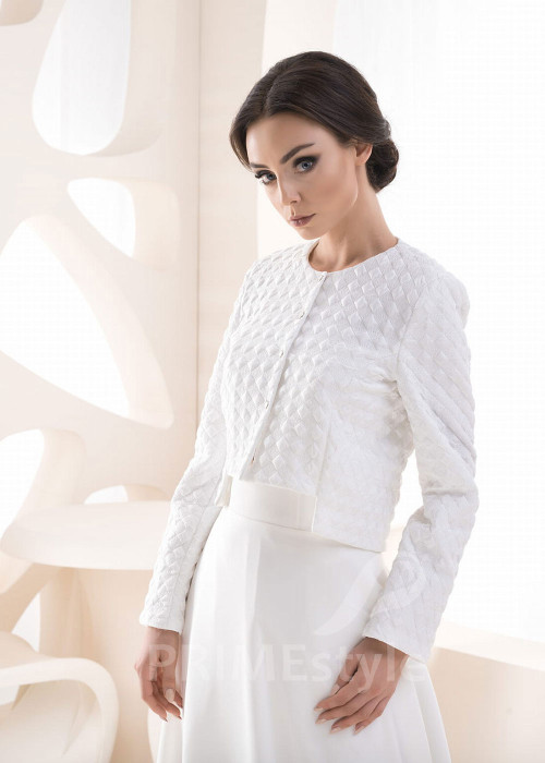 Svadobný kabátik RB-154