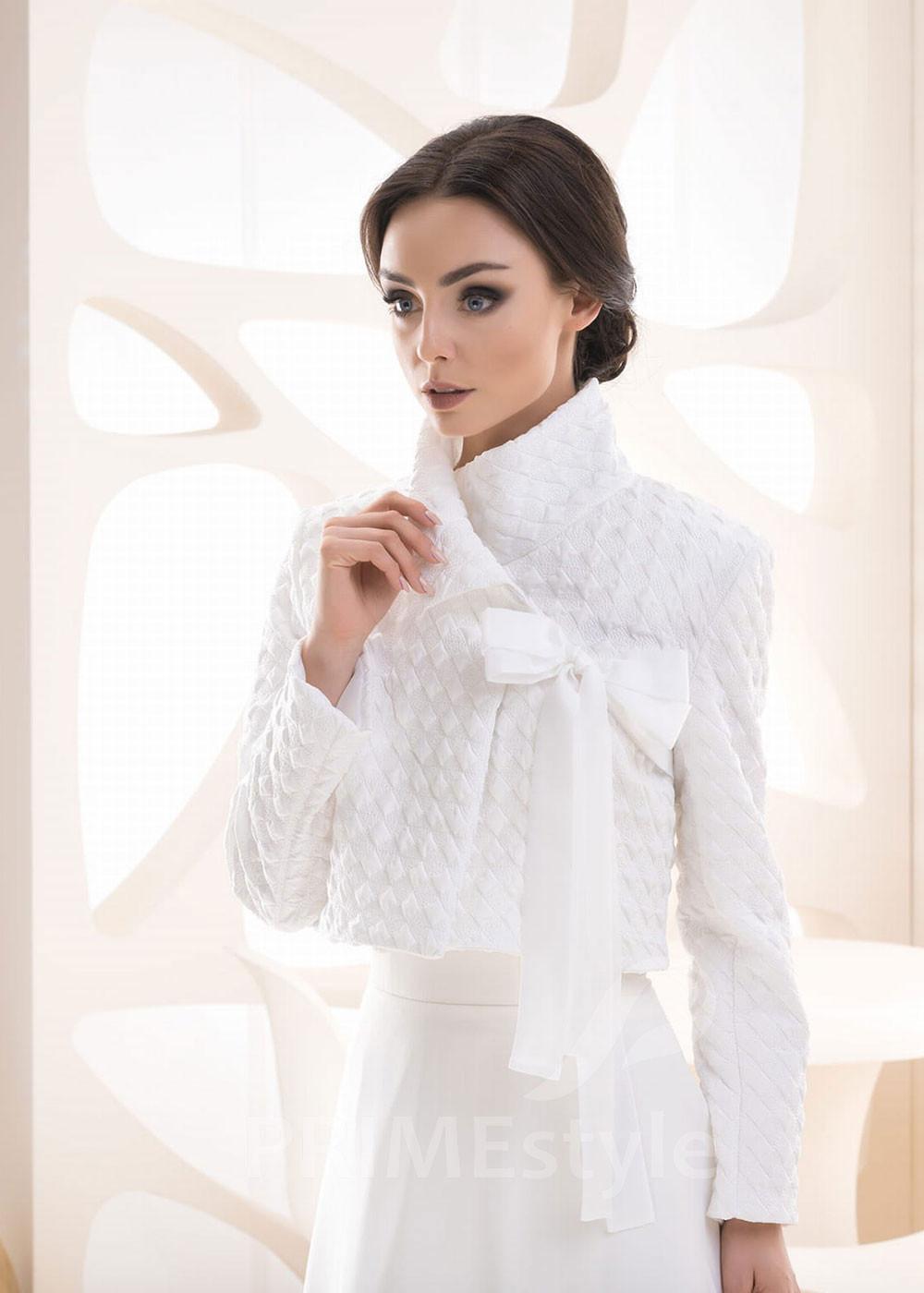 Svadobný kabátik RB-155