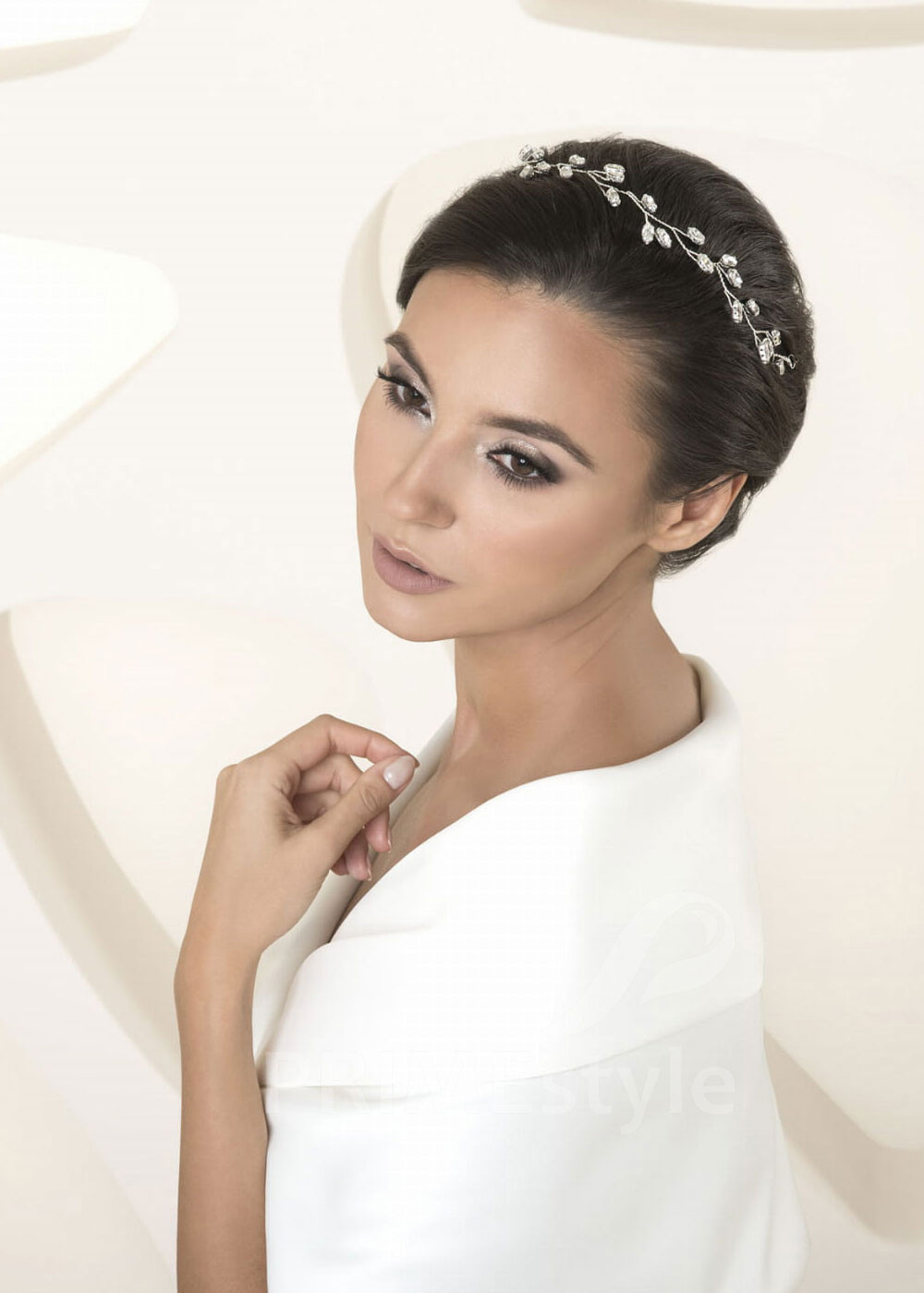 Svadobná čelenka do vlasov RG-60