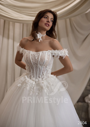 Princeznovské svadobné šaty RC2804 - primestyle.sk