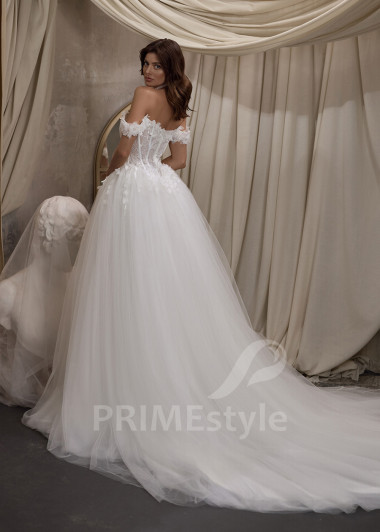 Princeznovské svadobné šaty RC2804 - primestyle.sk