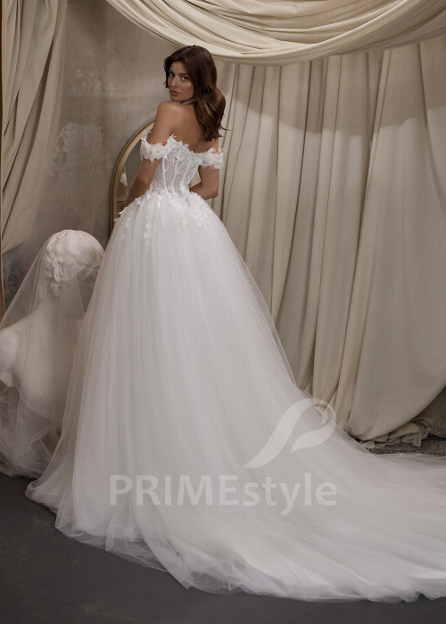 Princeznovské svadobné šaty RC2804