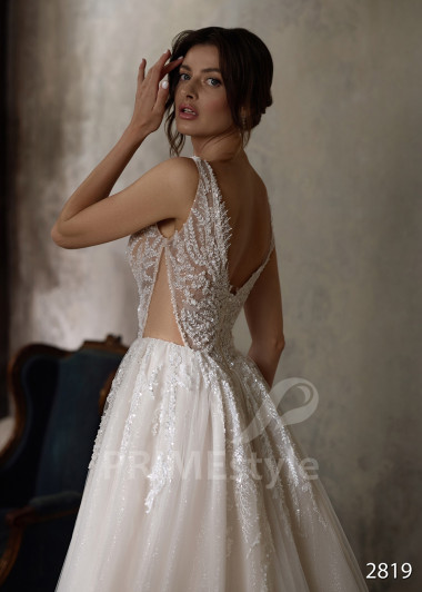 Luxusné čipkované svadobné šaty RC2819 - primestyle.sk