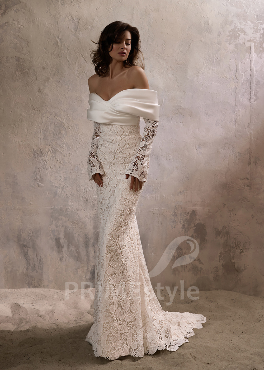 Luxusné celočipkované svadobné šaty RC2820