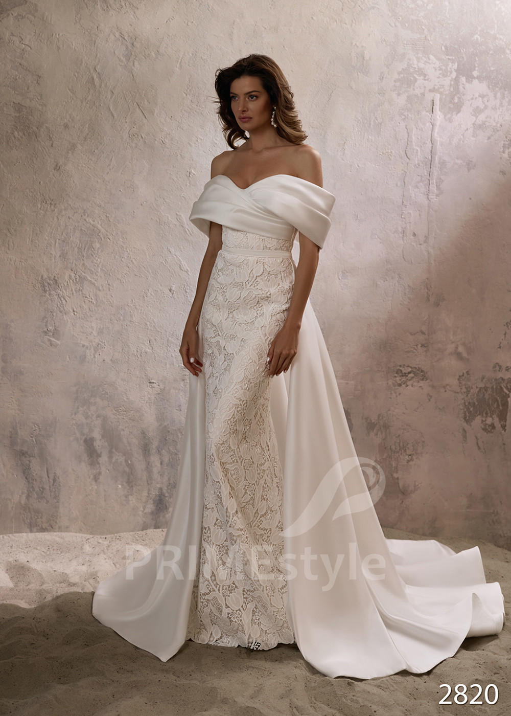 Luxusné celočipkované svadobné šaty RC2820