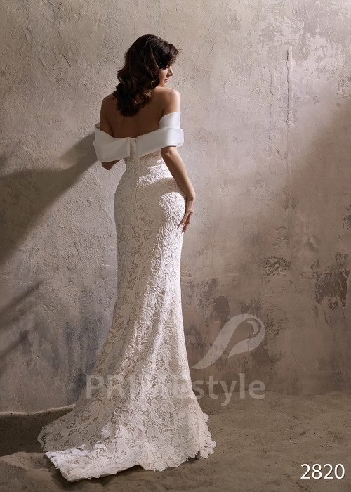 Luxusné celočipkované svadobné šaty RC2820