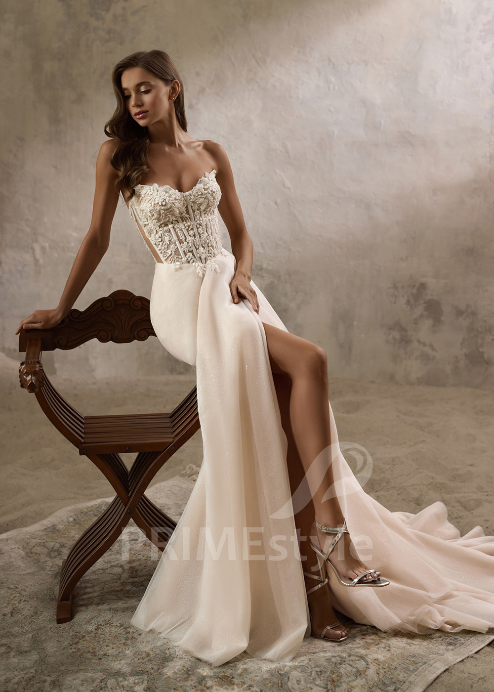 Romantické tylové svadobné šaty RC2823