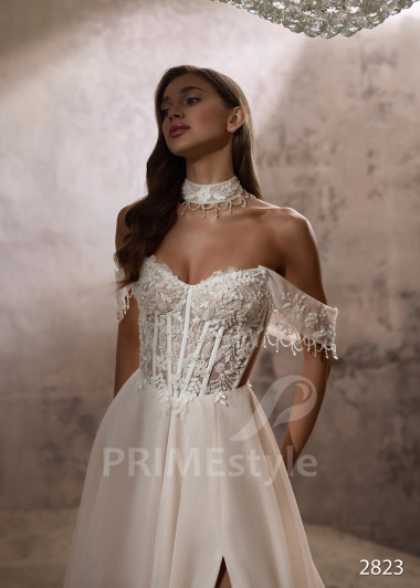 Romantické tylové svadobné šaty RC2823 - primestyle.sk