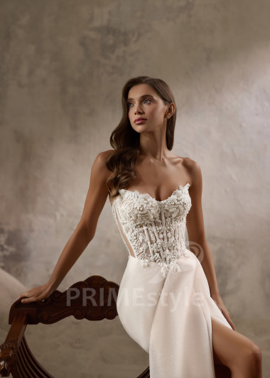 Romantické tylové svadobné šaty RC2823 - primestyle.sk