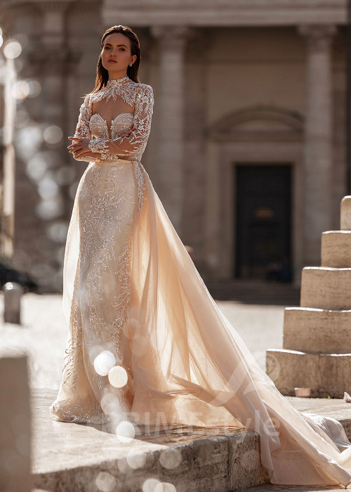 Luxusné elegantné svadobné šaty RS866