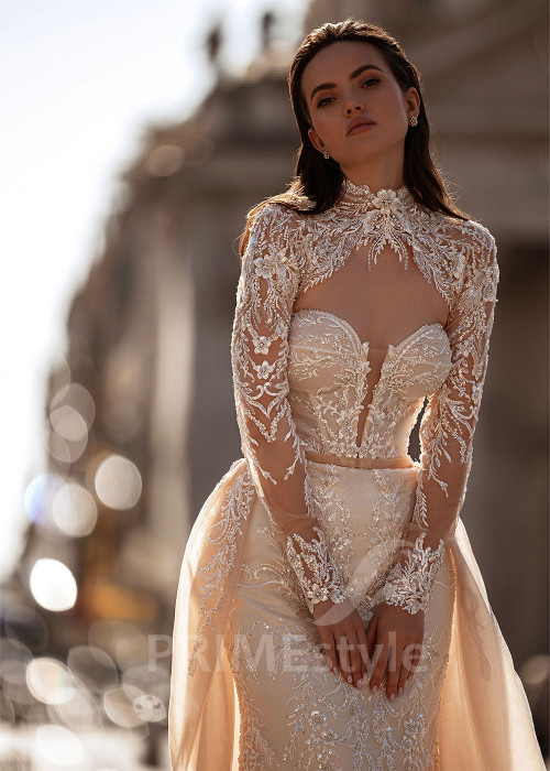 Luxusné elegantné svadobné šaty RS866