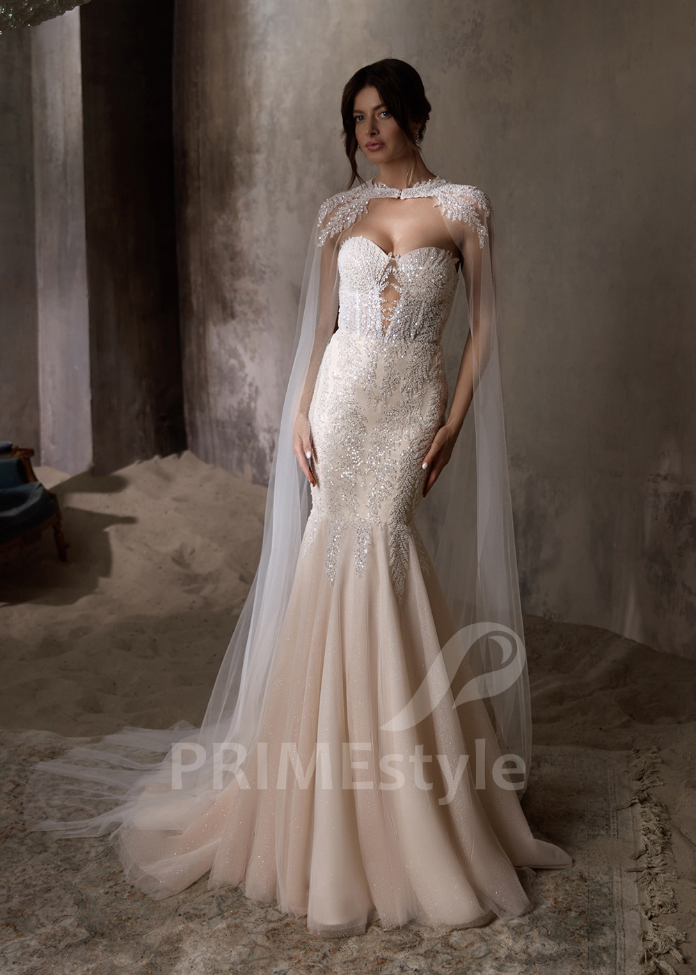 Luxusné svadobné šaty morská panna RC2829