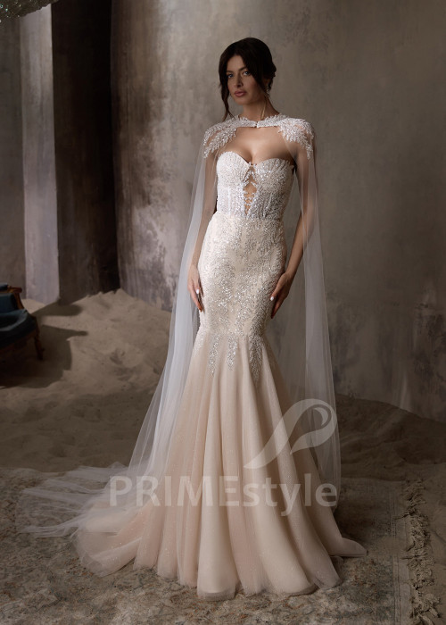 Luxusné svadobné šaty morská panna RC2829