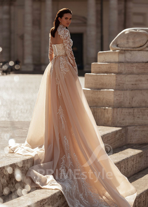 Luxusné elegantné svadobné šaty RS866