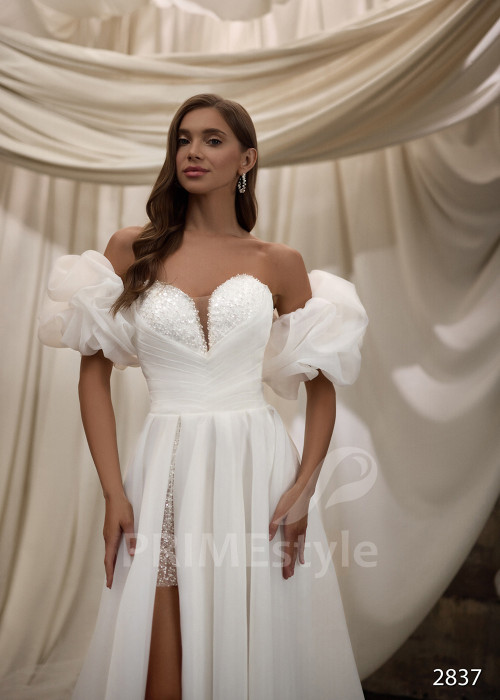 Romantické tylové svadobné šaty RC2837