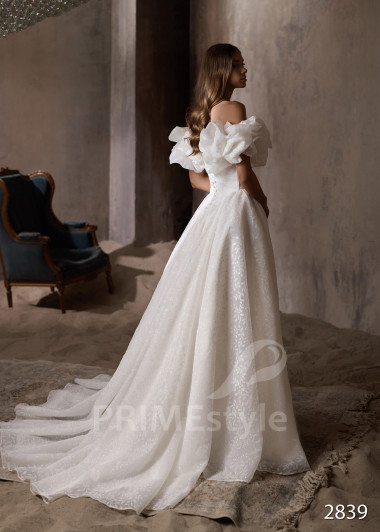 Trblietavé princeznovské svadobné šaty RC2839 - primestyle.sk