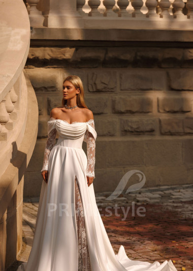 Saténové svadobné šaty Darling