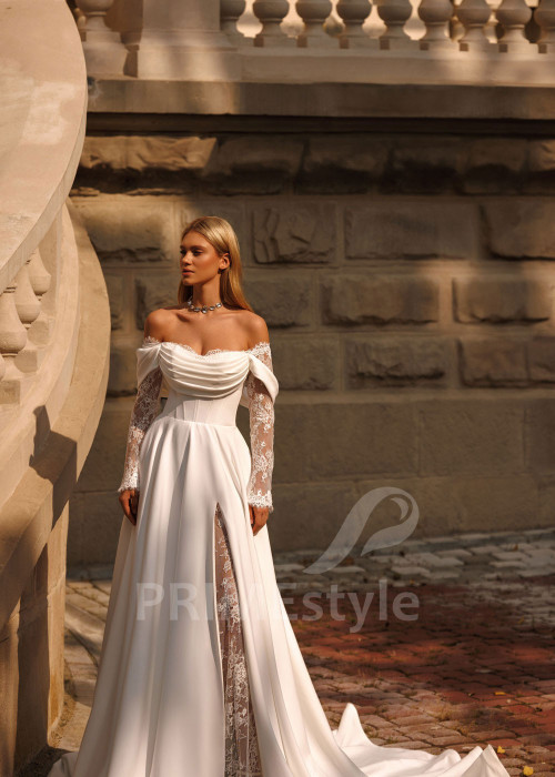 Saténové svadobné šaty Darling