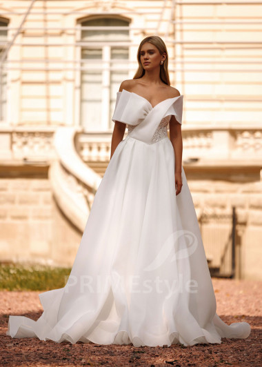 Extravagantné svadobné šaty Ella