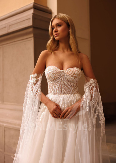 Luxusné svadobné šaty Fernanda - primestyle.sk