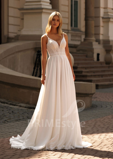 Boho svadobné šaty Helena