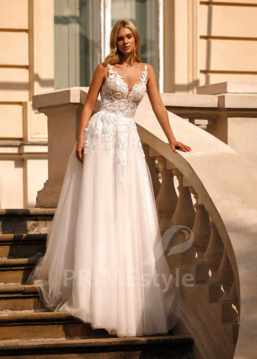 Luxusné šaty na ramienka Maddison