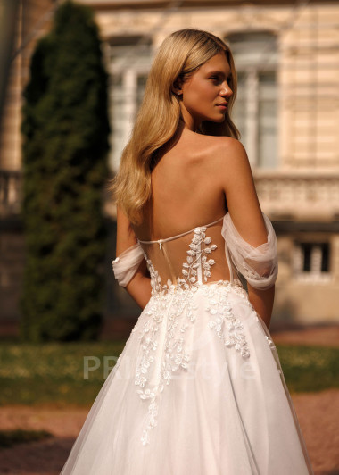 Extravagantné svadobné šaty Michaela - primestyle.sk