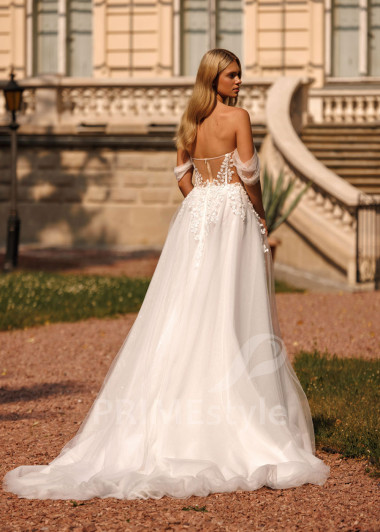 Extravagantné svadobné šaty Michaela - primestyle.sk