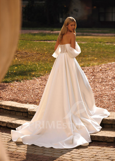 Padavé svadobné šaty Swan - primestyle.sk