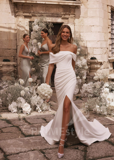 Luxusné extravagantné svadobné šaty FA011