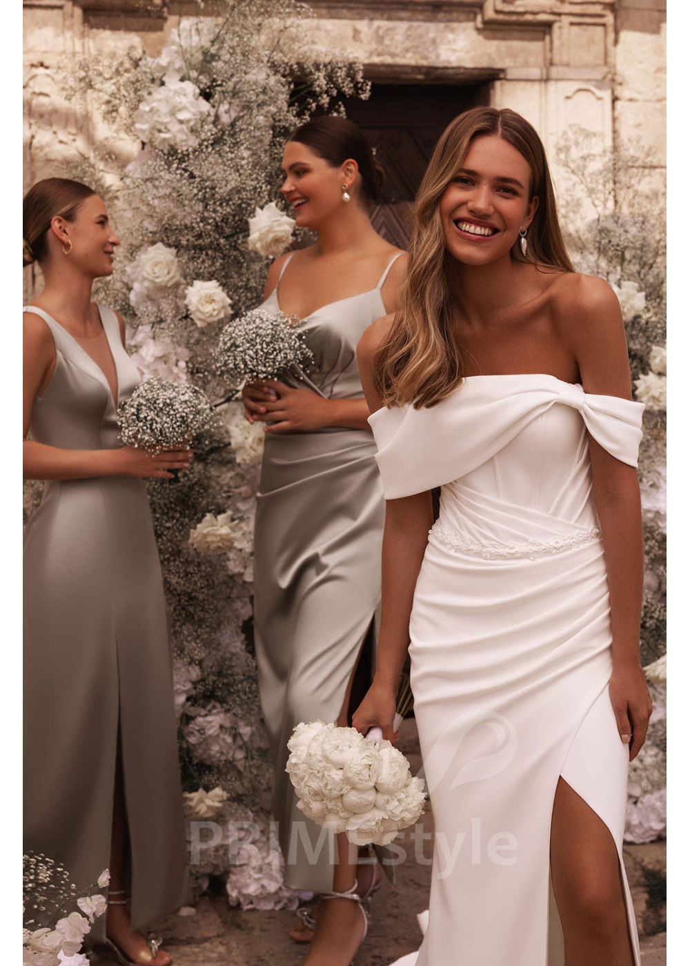 Luxusné extravagantné svadobné šaty FA011