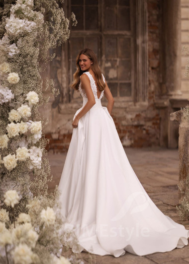 Luxusné extravagantné svadobné šaty FA020 - primestyle.sk