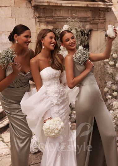 Luxusné čipkované svadobné šaty FA021