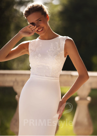 Luxusné úzke svadobné šaty FA022 - primestyle.sk