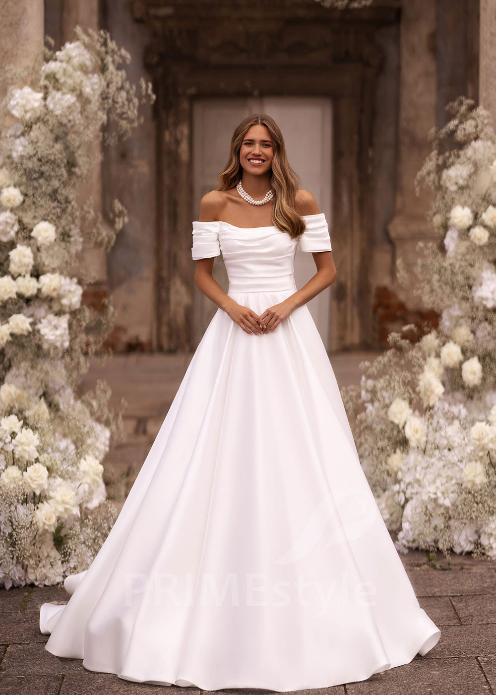 Luxusné elegantné svadobné šaty FA023