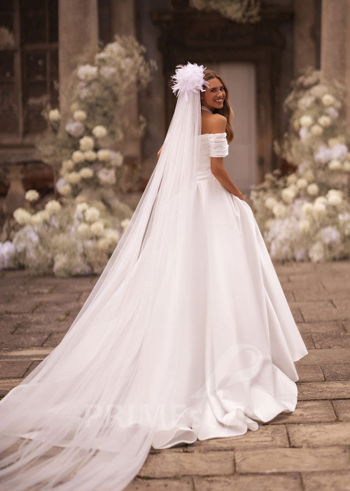 Luxusné elegantné svadobné šaty FA023