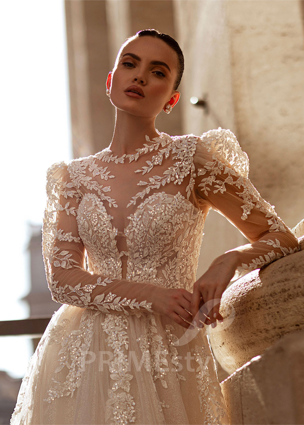 Luxusné princeznovské svadobné šaty RS874