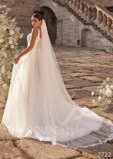 Luxusné romantické svadobné šaty RC2722