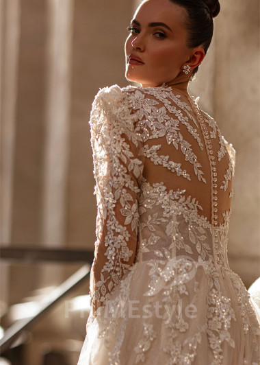 Luxusné princeznovské svadobné šaty RS874 - primestyle.sk