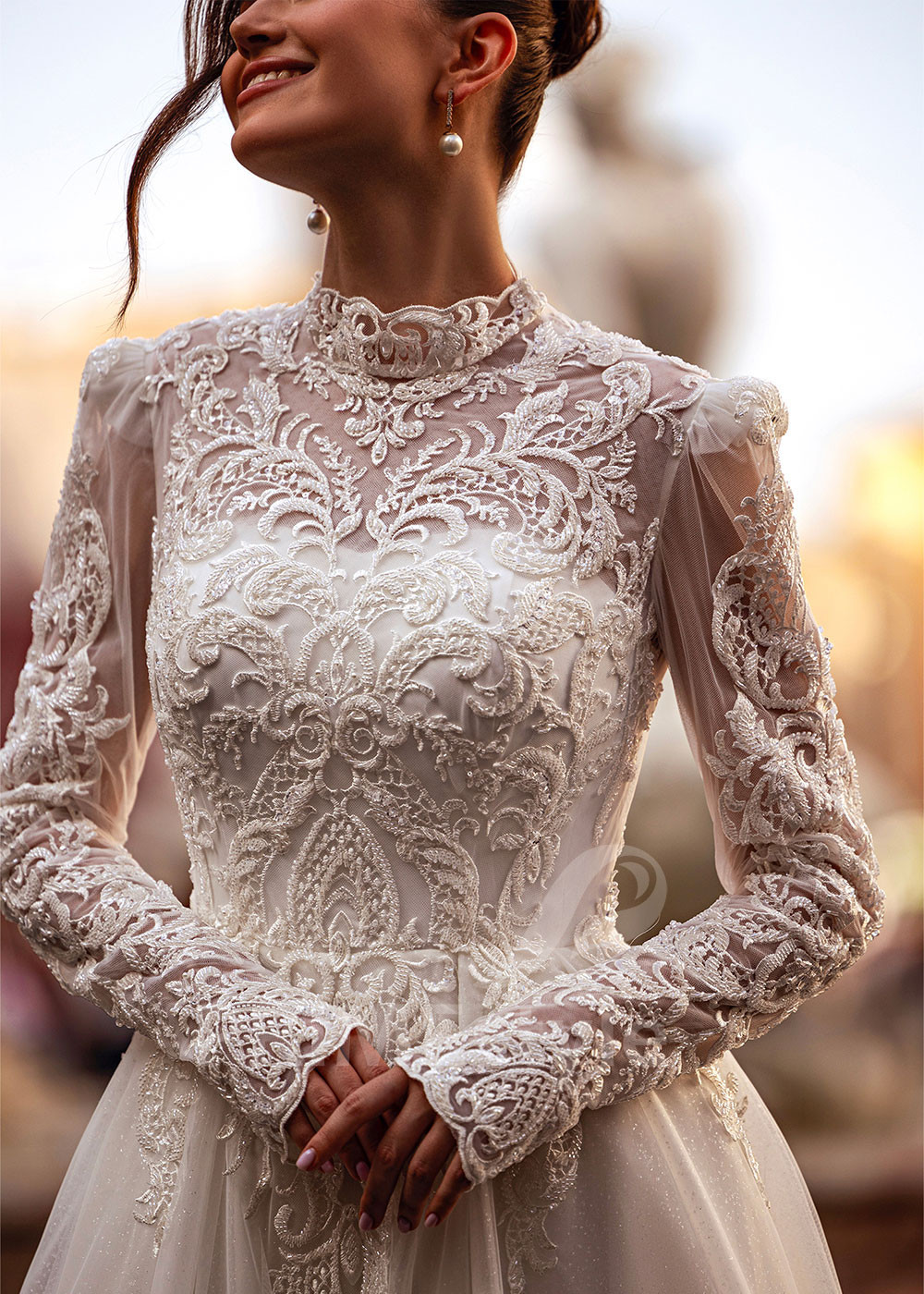 Luxusné princeznovské svadobné šaty RS877